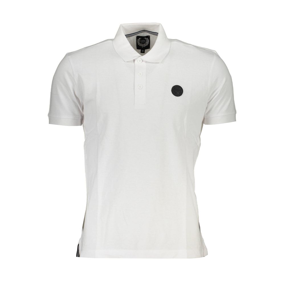 Gianmarco Venturi Baumwoll-Poloshirt in Weiß