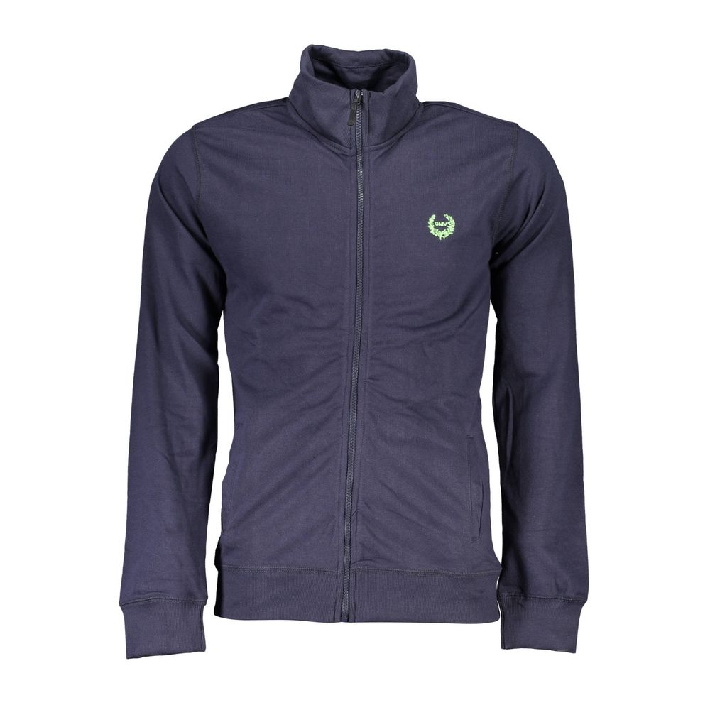 Gianmarco Venturi Baumwoll-Sweatshirt in Blau