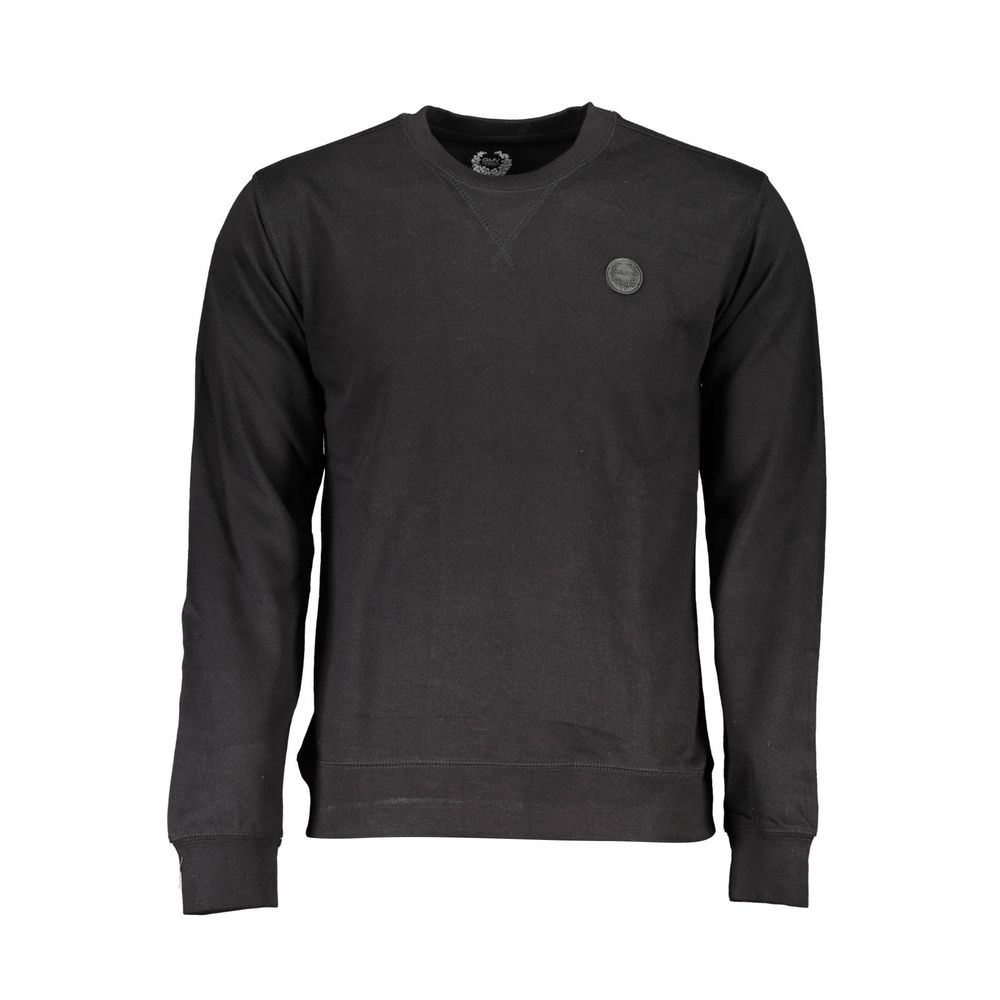 Gianmarco Venturi Baumwoll-Sweatshirt in Schwarz