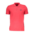 Gianmarco Venturi Baumwoll-Poloshirt in Rot