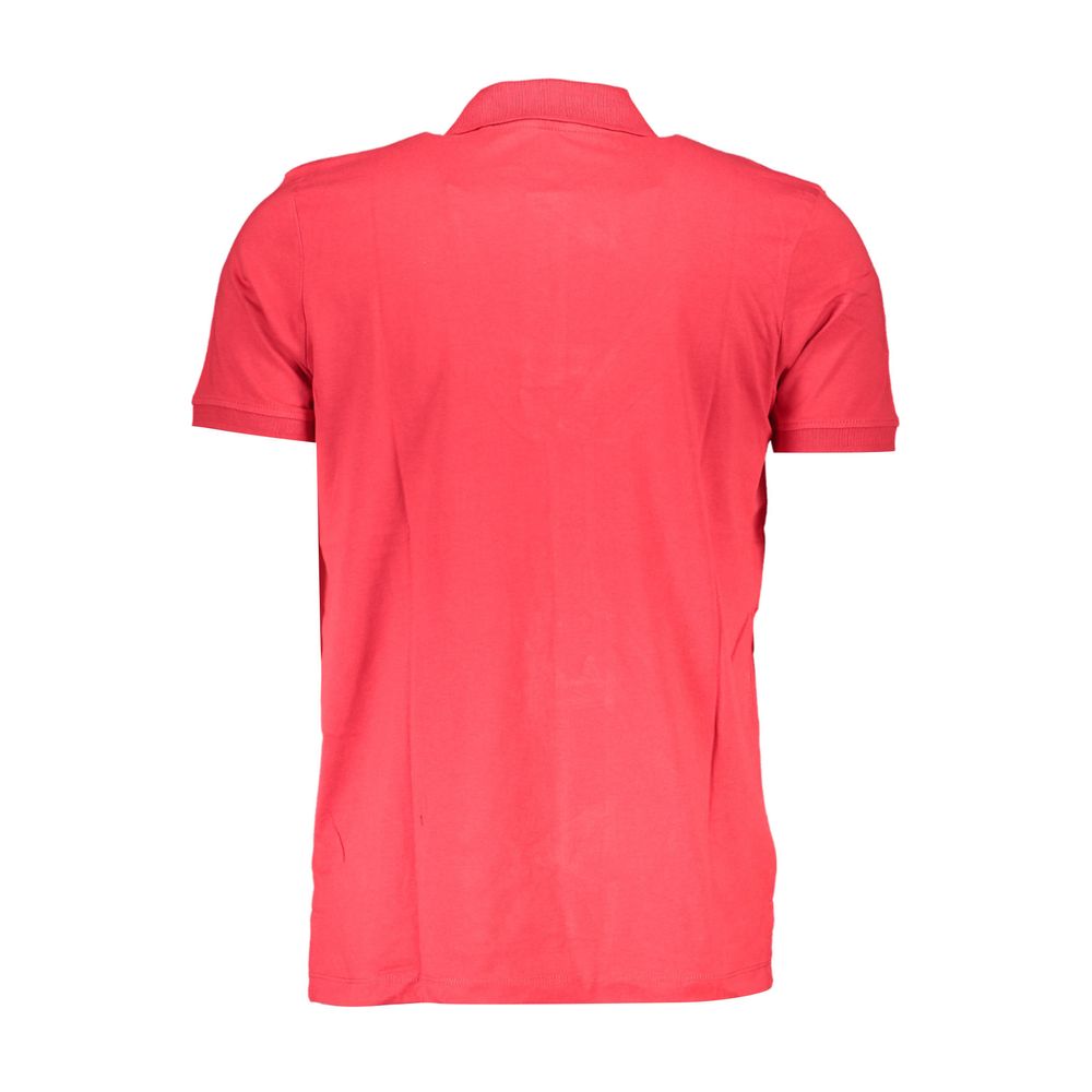 Gianmarco Venturi Baumwoll-Poloshirt in Rot