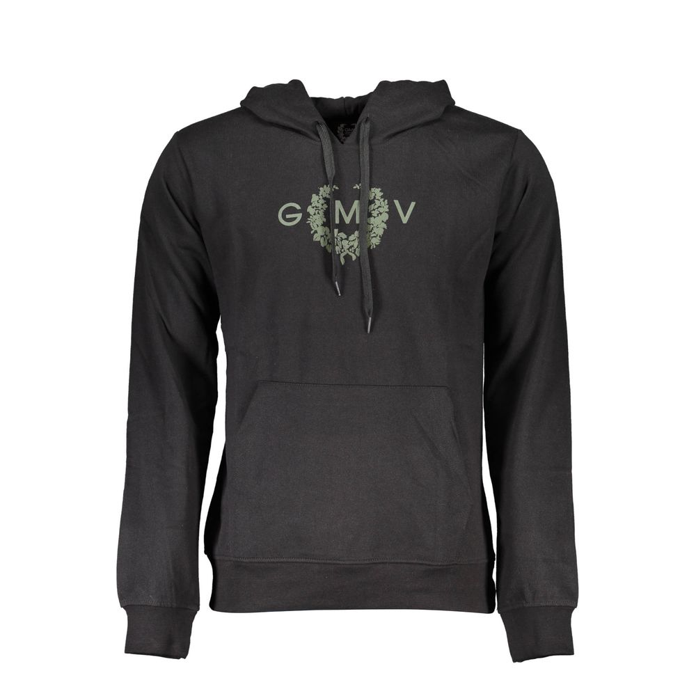 Gianmarco Venturi Baumwoll-Sweatshirt in Schwarz