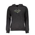Gianmarco Venturi Baumwoll-Sweatshirt in Schwarz