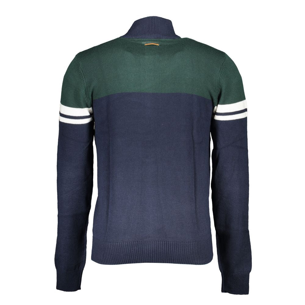 Gianmarco Venturi Baumwoll-Pullover in Blau