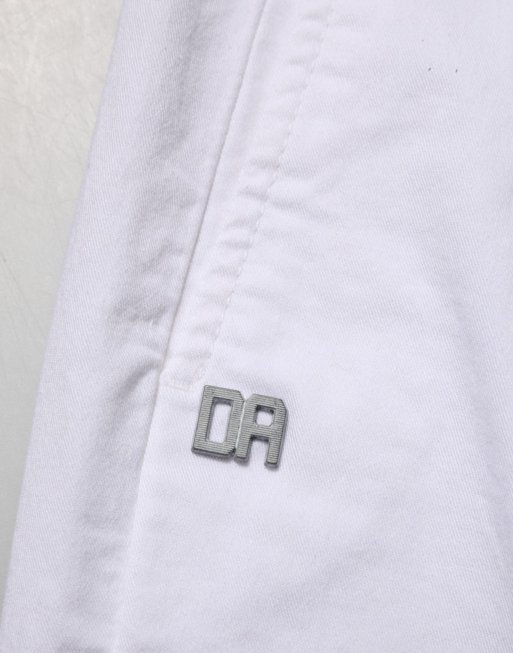 Daniele Alessandrini Weiße Stretch-Baumwolljeans mit schmaler Passform