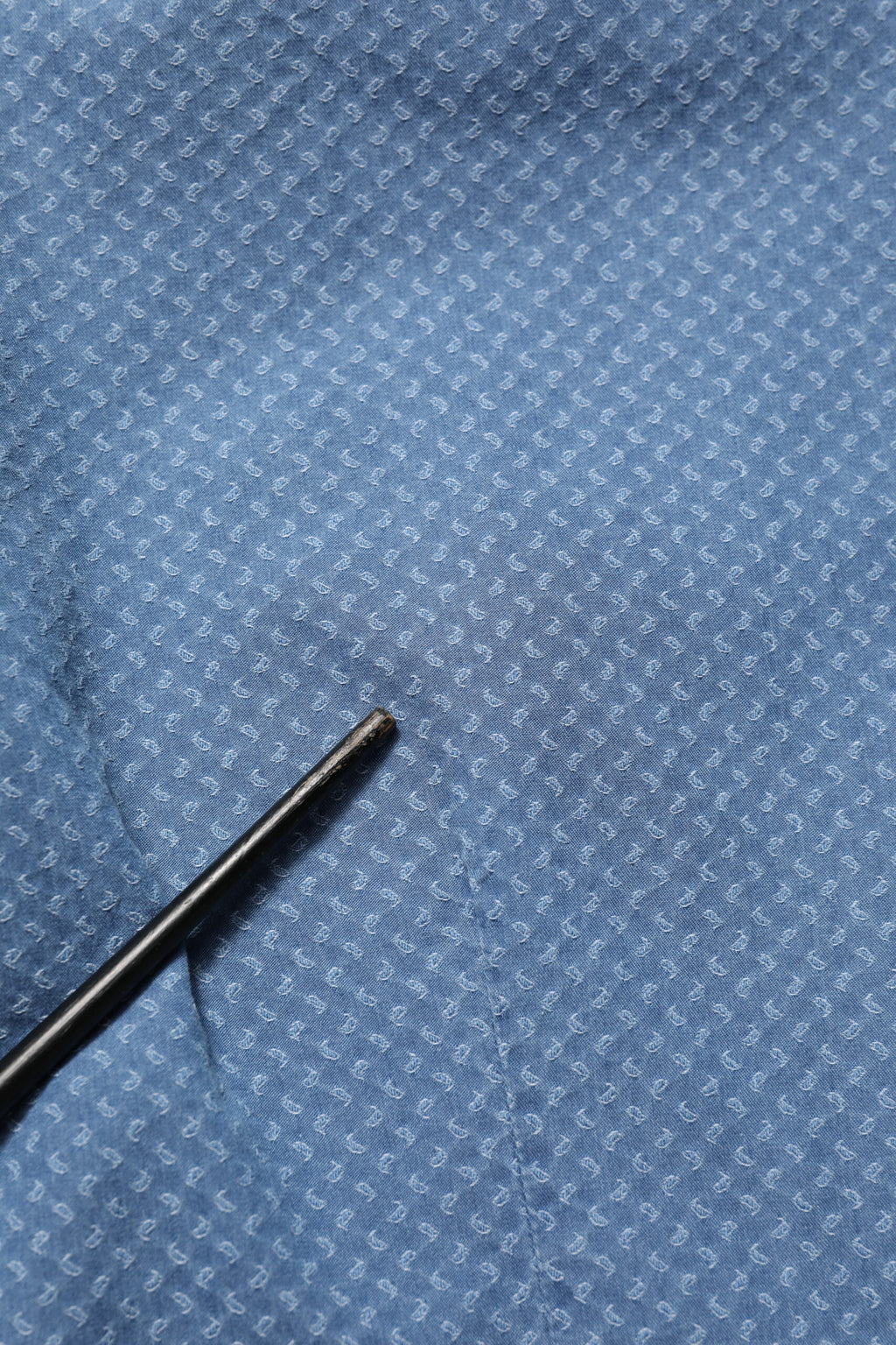 AGLINI Hellblaues Baumwollhemd mit schmaler Passform und langem Arm