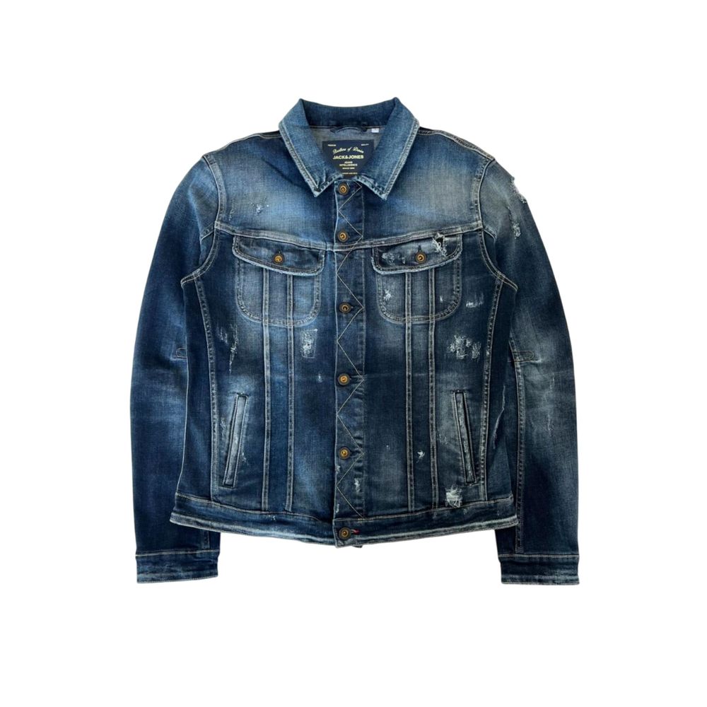 Jack & Jones Blaue Baumwolljacke für Herren