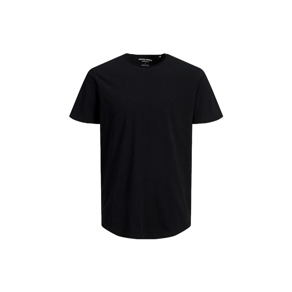 Jack Jones Schwarzes Sportshirt aus Bio-Baumwolle