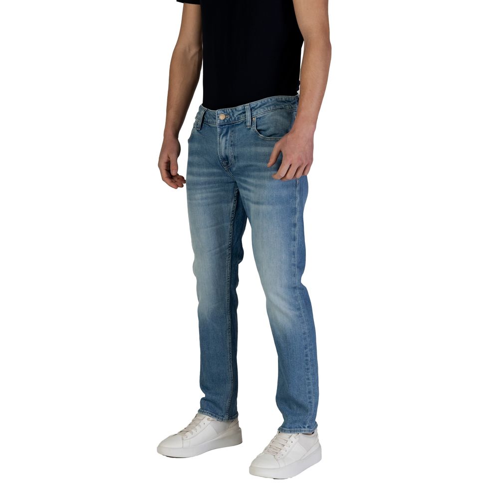 Guess Blaue Skinny Jeans aus Baumwolle