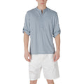 Antony Morato Blaues Denim-Hemd