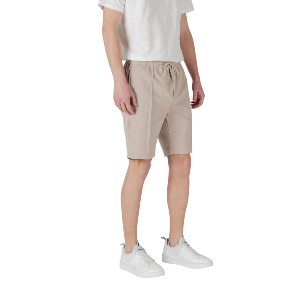 Antony Morato Beige Polyester-Bermuda-Shorts