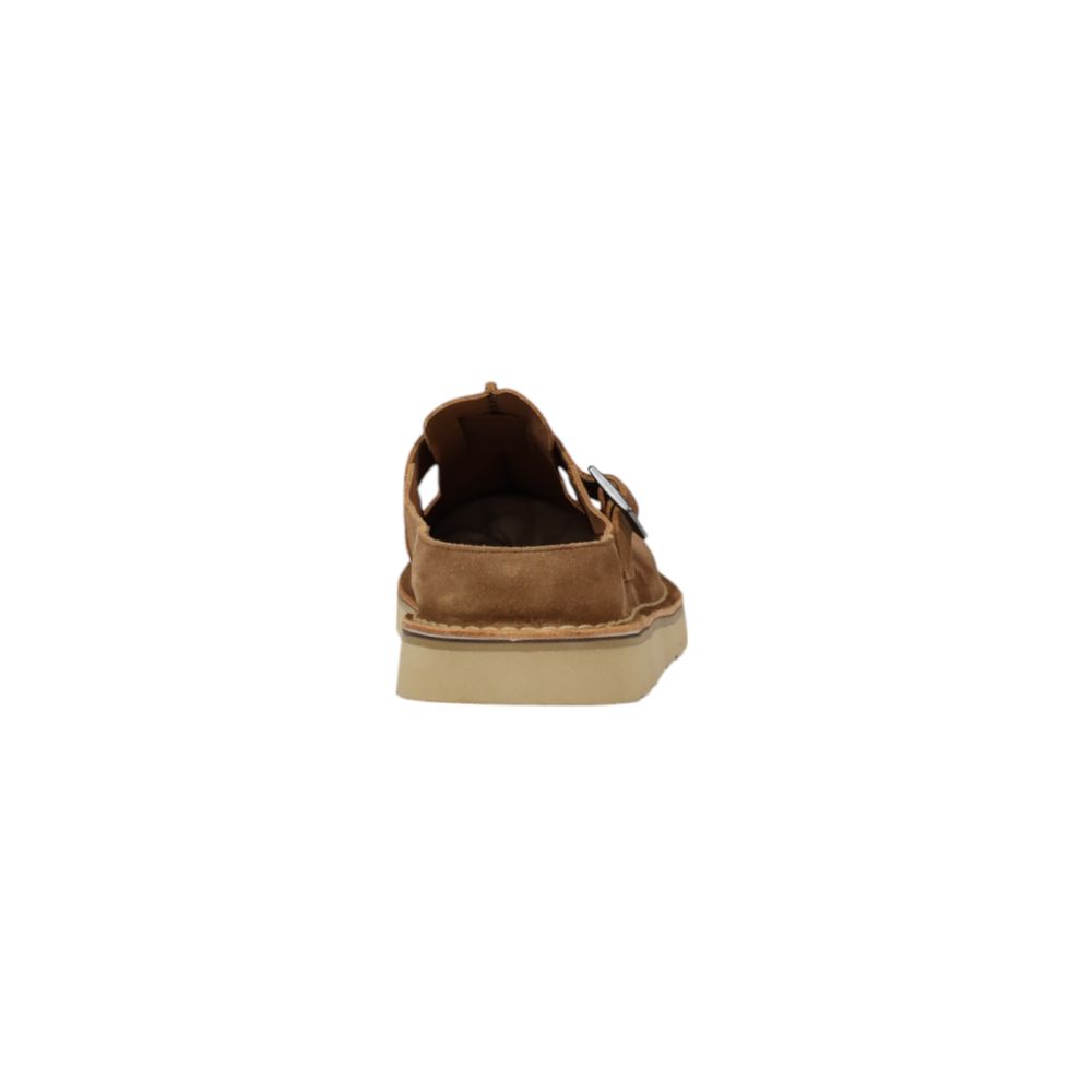 Clarks Beiger Wildleder-Clog