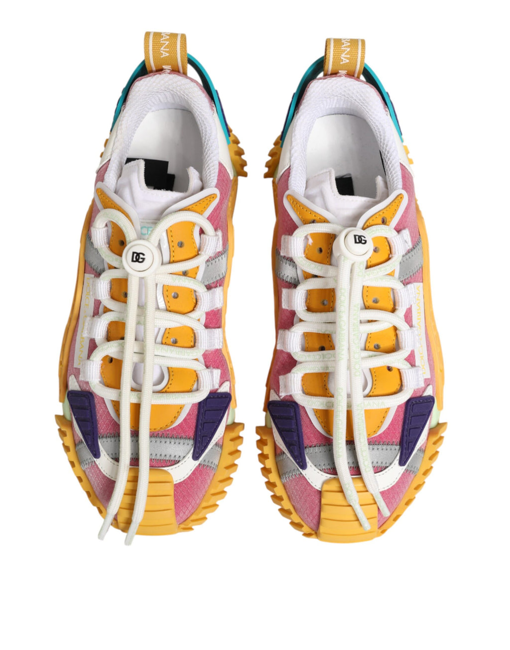 Dolce & Gabbana Bunte Nylon NS1 Sneakers mit niedrigem Schaft