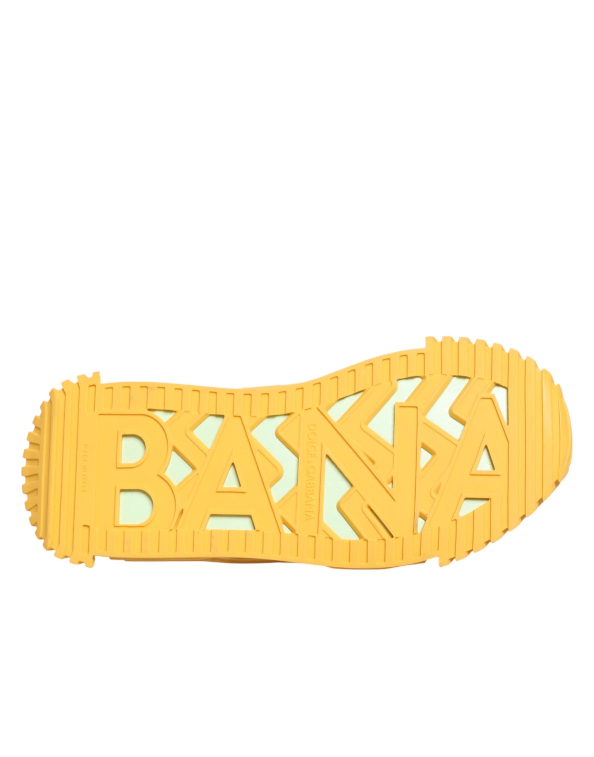 Dolce & Gabbana Bunte Nylon NS1 Sneakers mit niedrigem Schaft