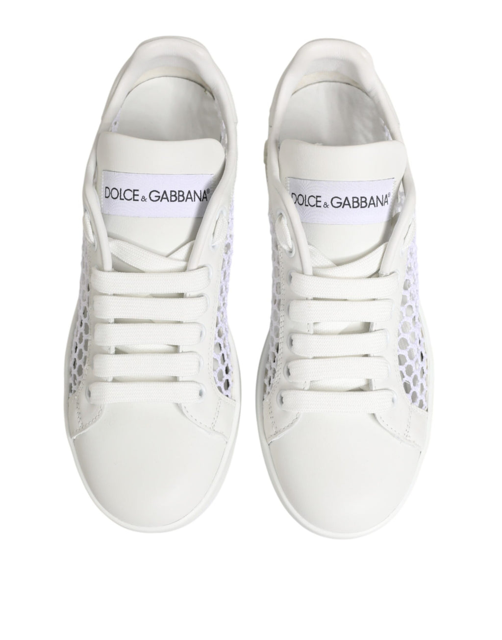 Dolce & Gabbana Sneaker mit Mesh-Einsätzen und niedrigem Schaft