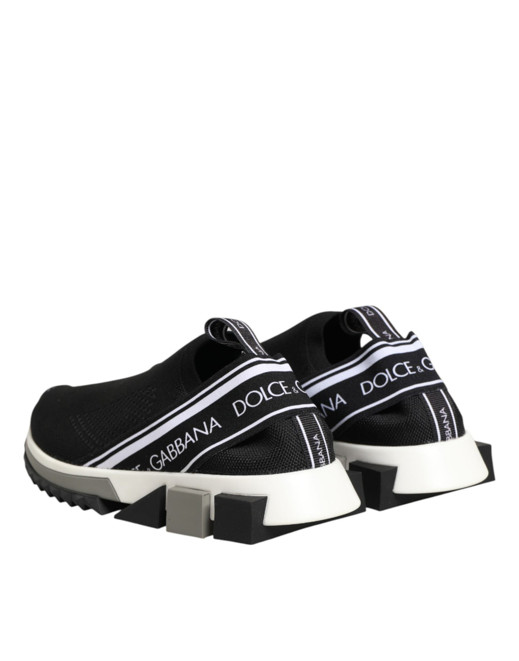 Dolce & Gabbana Schwarze Slip-On Sorrento Sneakers
