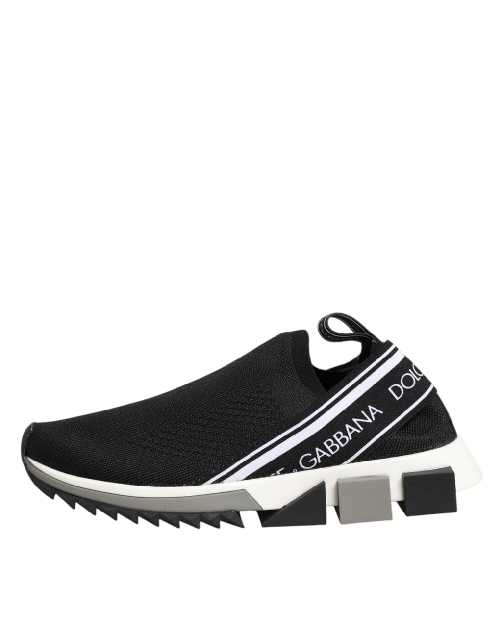 Dolce & Gabbana Schwarze Slip-On Sorrento Sneakers