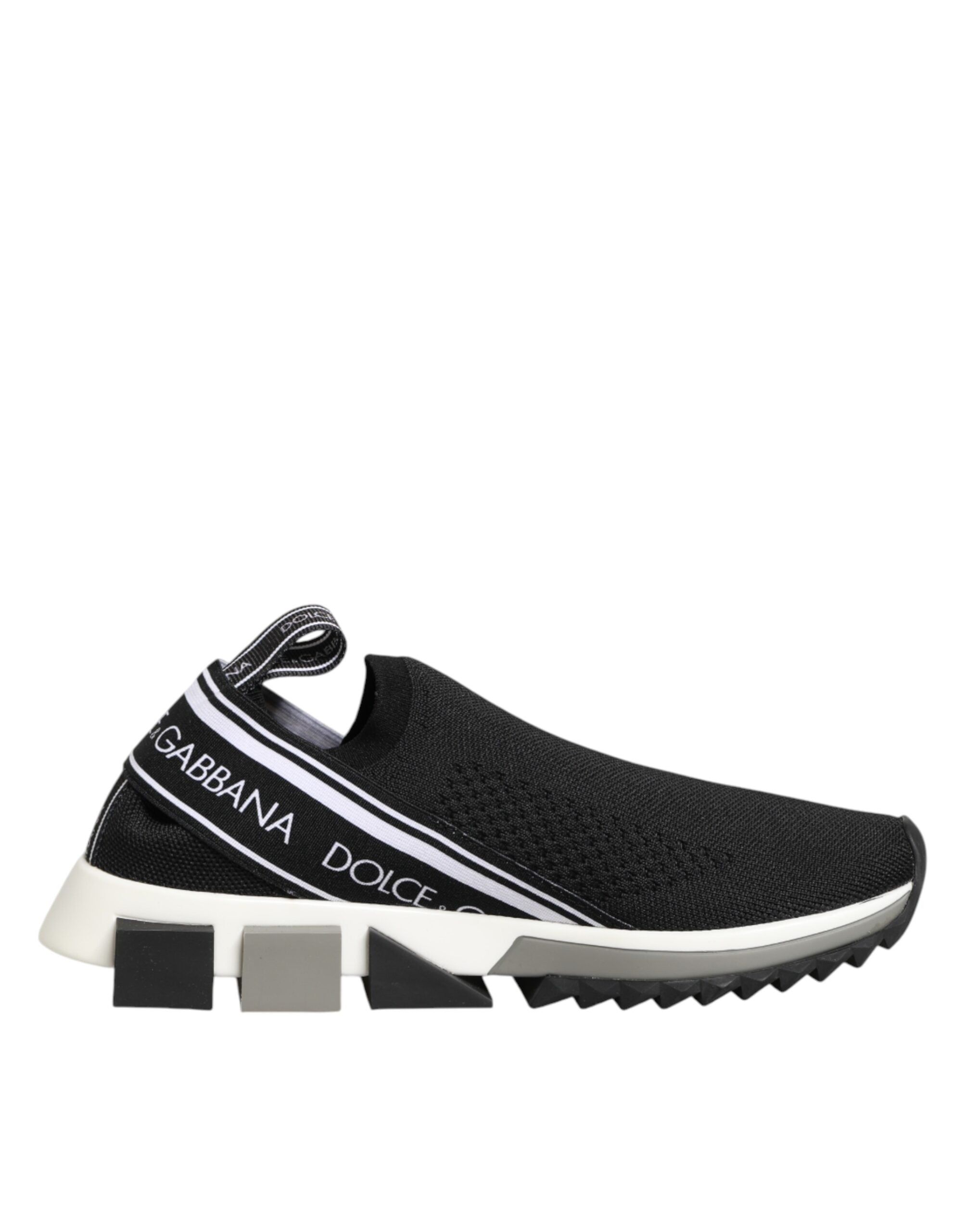 Dolce & Gabbana Schwarze Slip-On Sorrento Sneakers