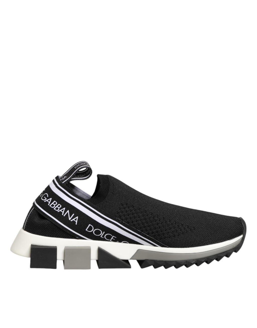 Dolce & Gabbana Schwarze Slip-On Sorrento Sneakers