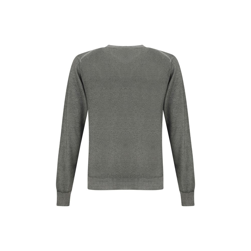 Cruciani Grauer Kaschmir-Pullover