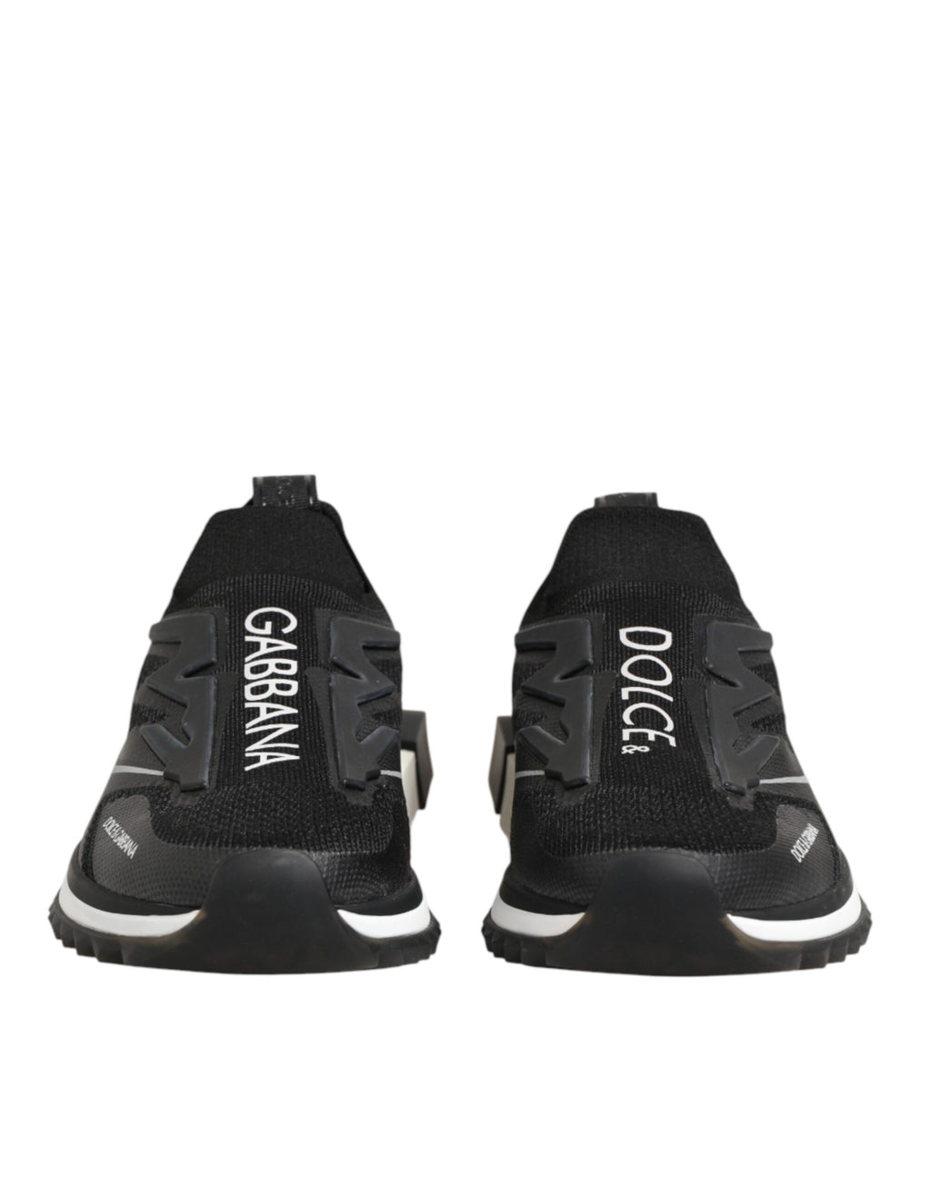 Dolce & Gabbana Schwarze SORRENTO Sport Stretch Sneakers