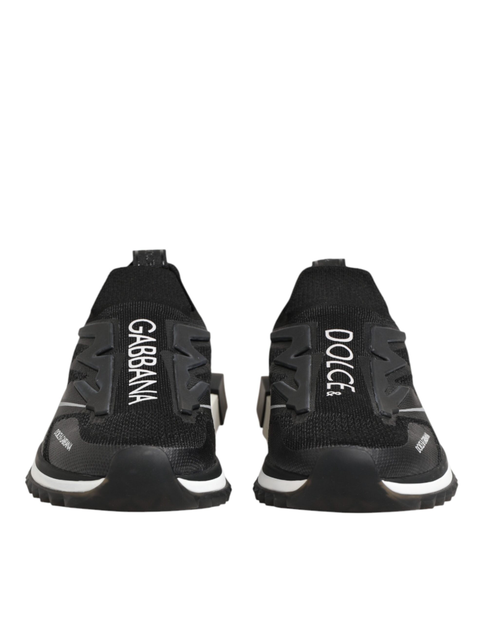 Dolce & Gabbana Schwarze SORRENTO Sport Stretch Sneakers