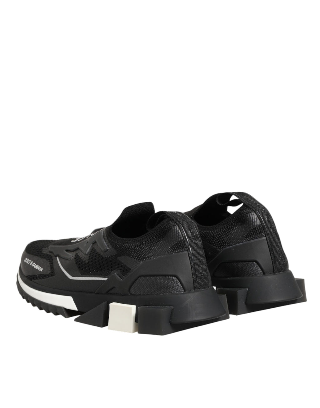 Dolce & Gabbana Schwarze SORRENTO Sport Stretch Sneakers