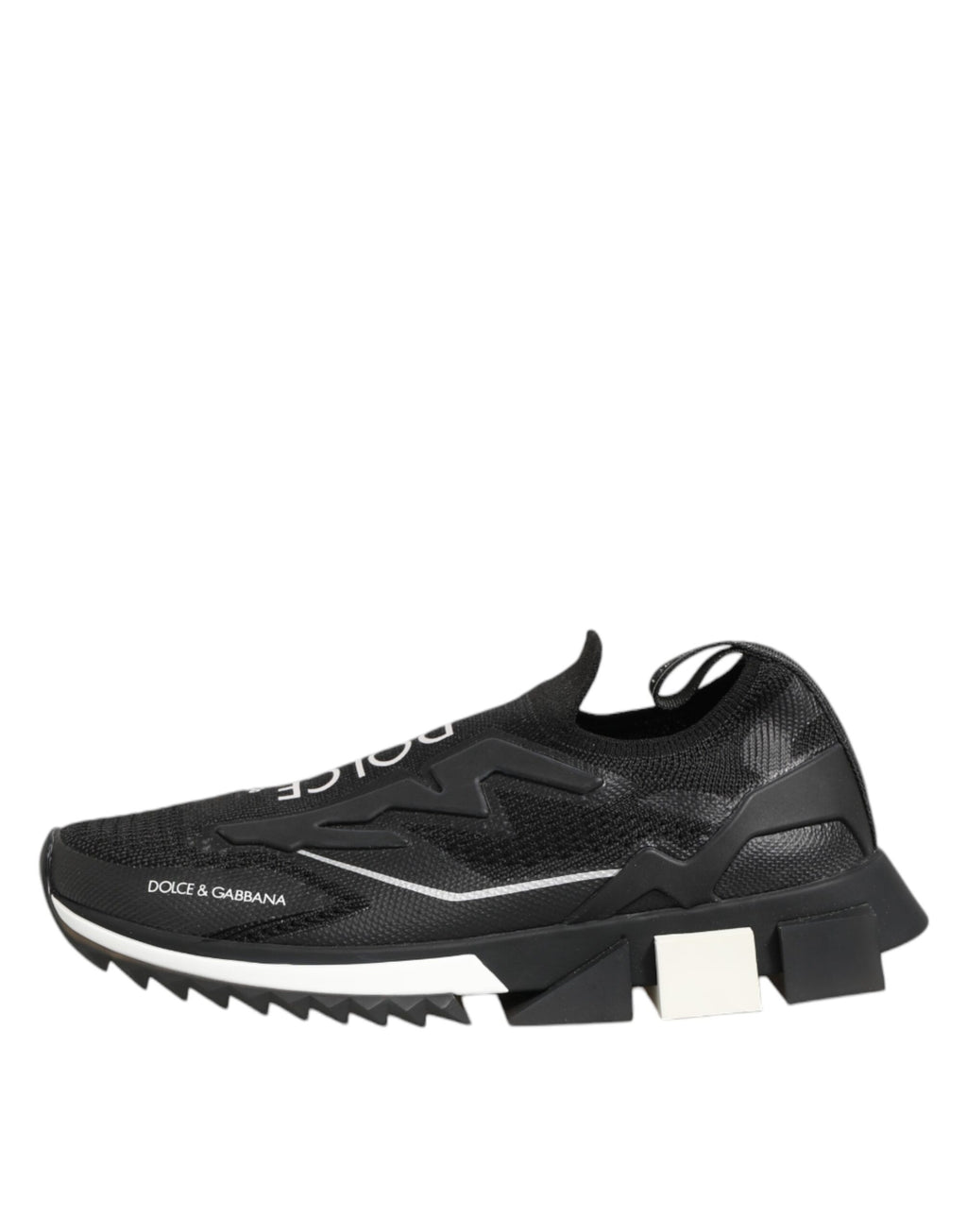 Dolce & Gabbana Schwarze SORRENTO Sport Stretch Sneakers