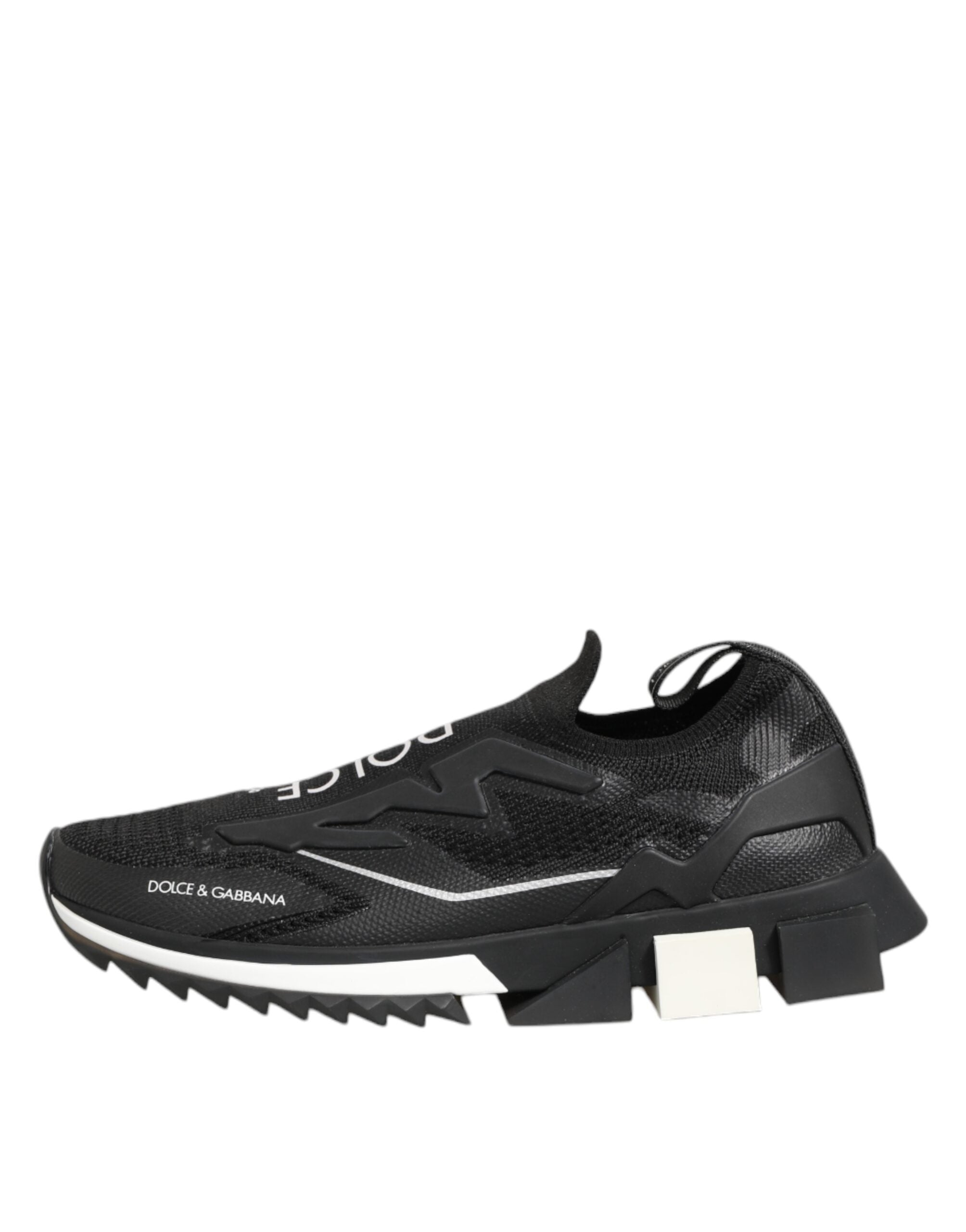 Dolce & Gabbana Schwarze SORRENTO Sport Stretch Sneakers