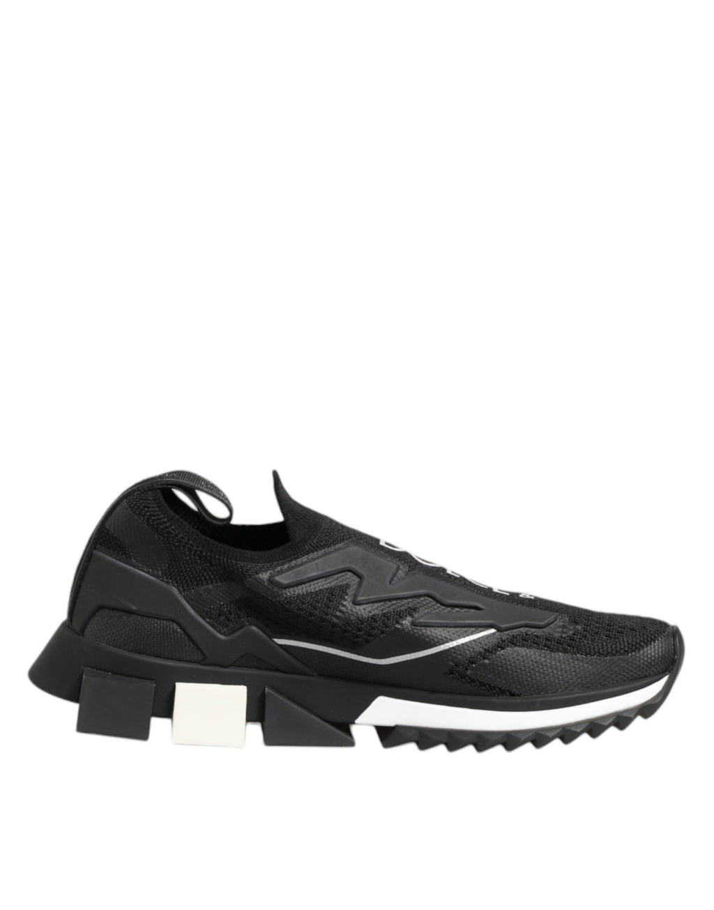 Dolce & Gabbana Schwarze SORRENTO Sport Stretch Sneakers