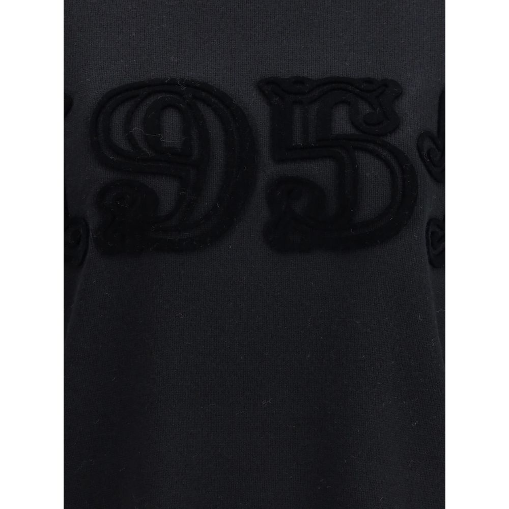 Max Mara Schwarzer Woll-Sweatshirt