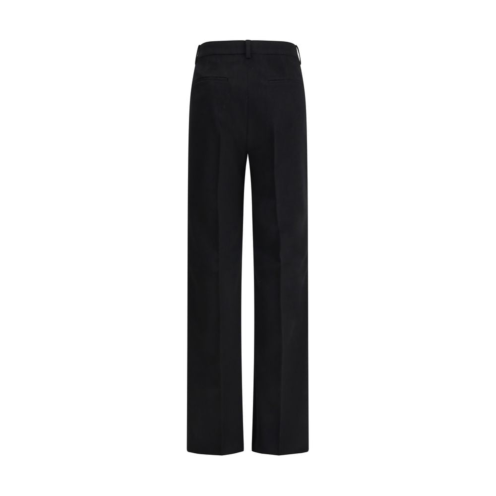 Max Mara Schwarze Kamelhaar-Hose im Casual-Stil