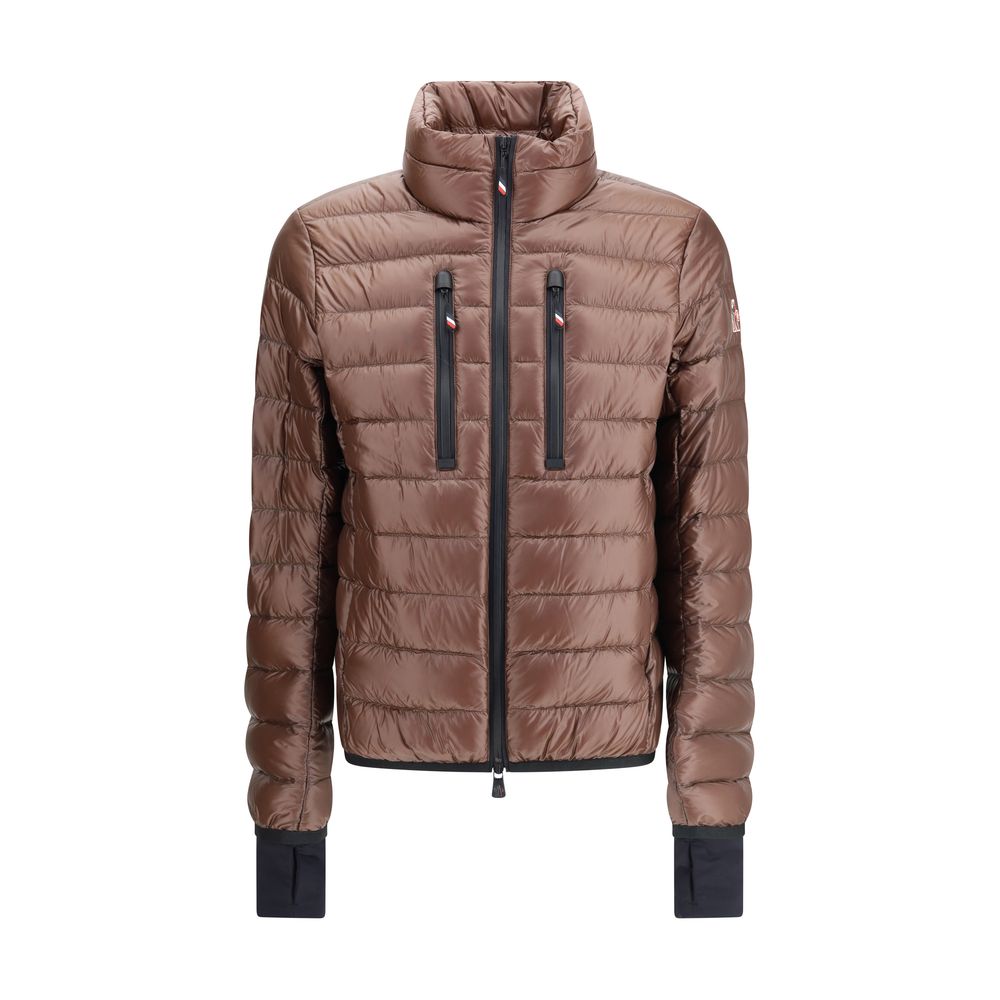 Moncler Grenoble Brauner Polyamid-Mantel