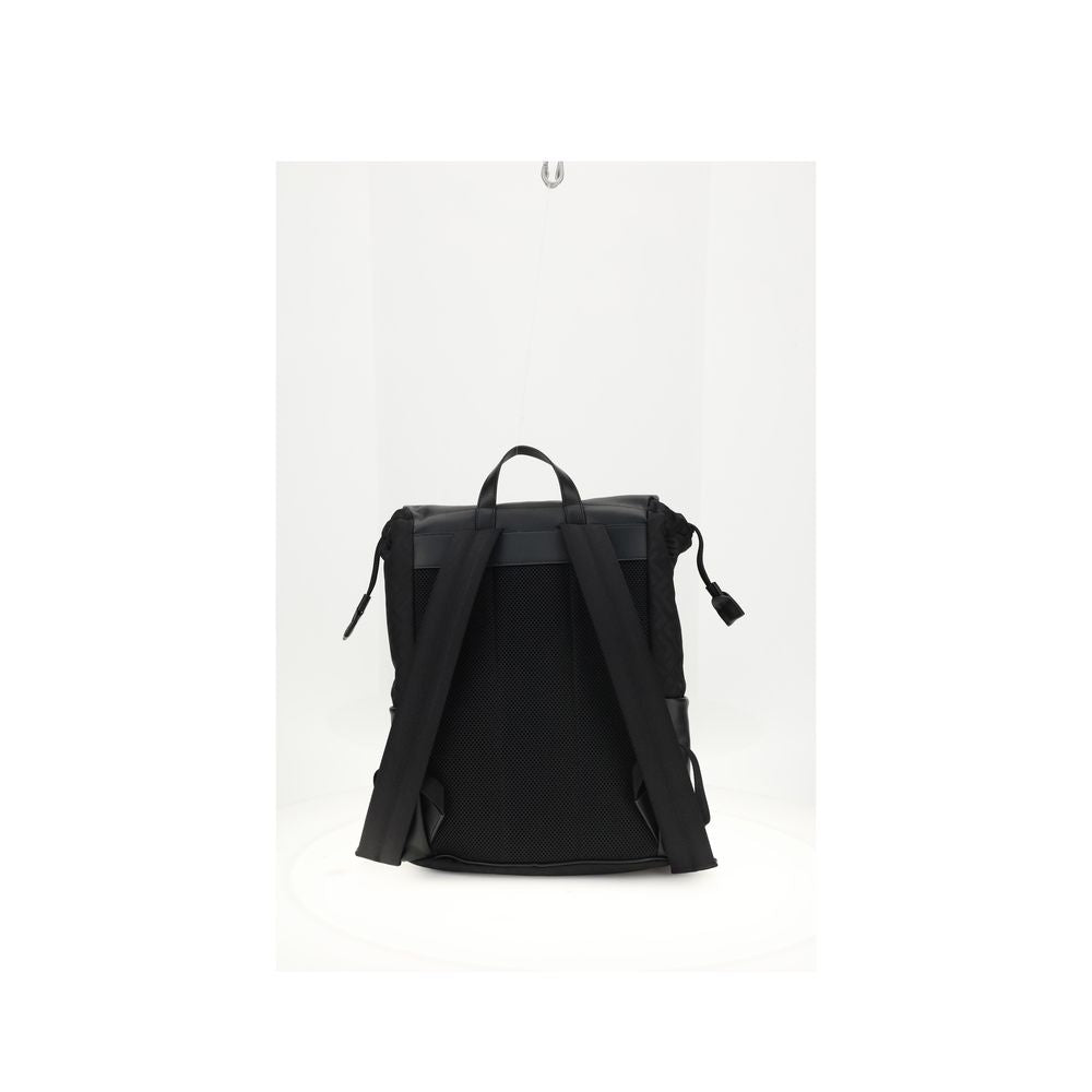 Fendi Schwarze Nylon-Umhängetasche