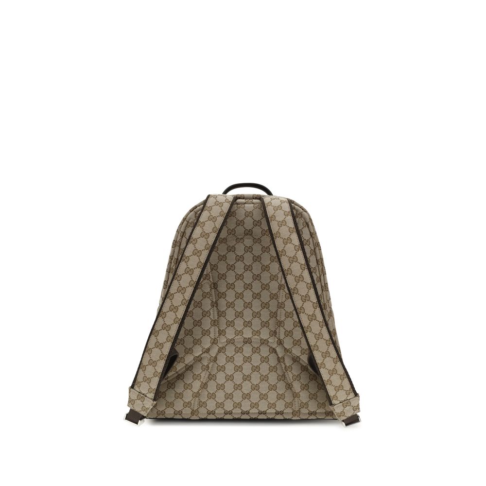 Gucci Beiger Nylon-Rucksack