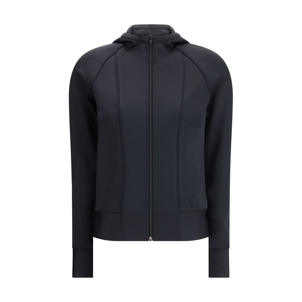 Valentino Schwarzer Polyester-Sweatshirt