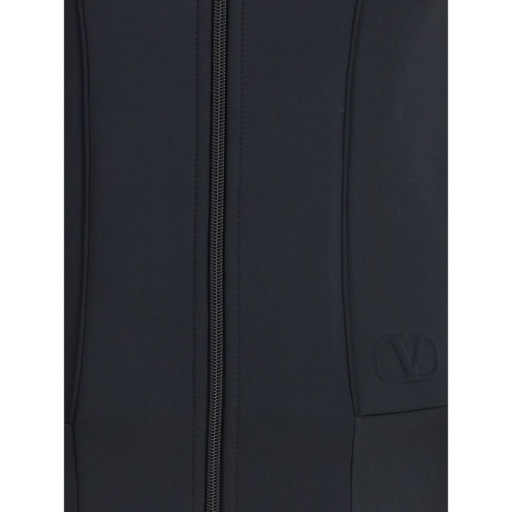 Valentino Schwarzer Polyester-Sweatshirt