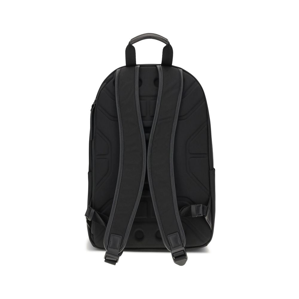 Premiata Schwarzer Nylon-Rucksack