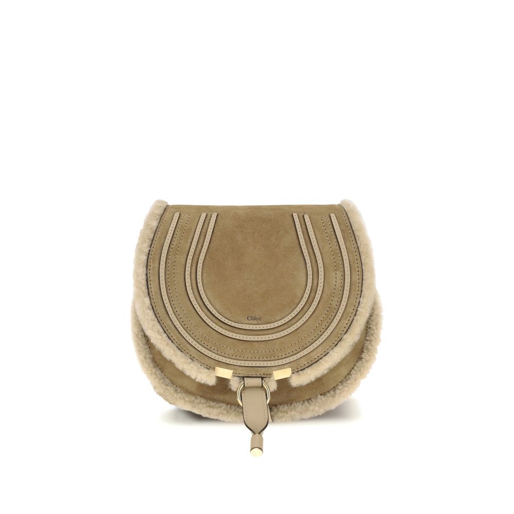 Chloé Beige Kalbshaut Bos Taurus Schultertasche