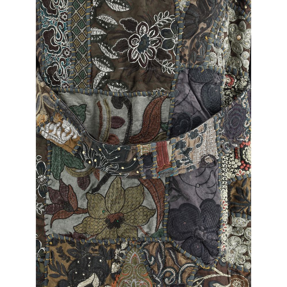 Ella Bunter Baumwoll-Bomberjacke