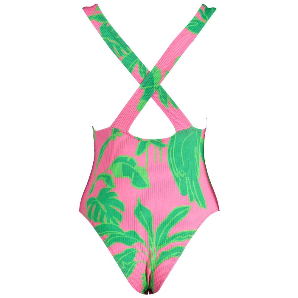 Desigual Rosa Bodysuit aus Elastan