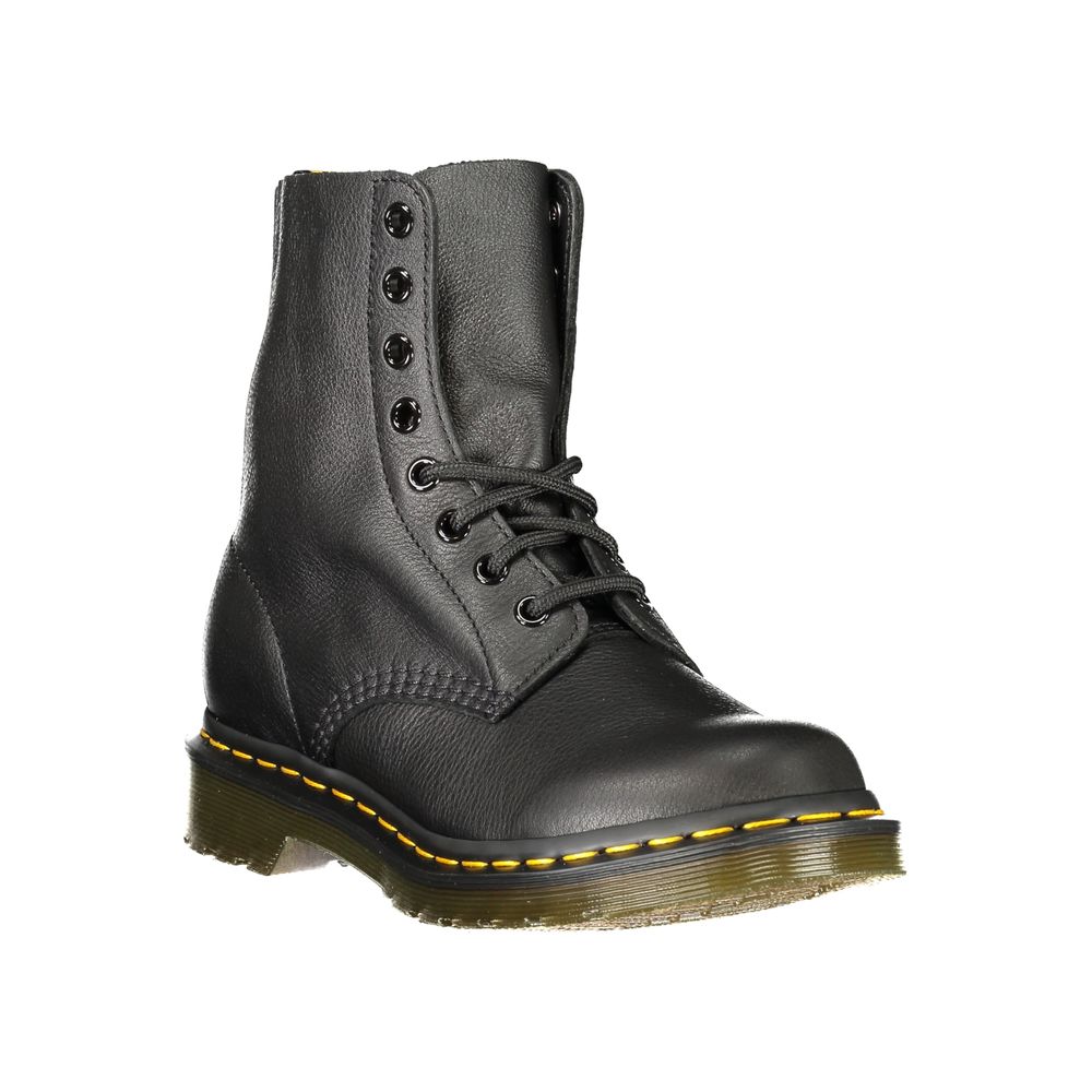 Dr. Martens Schwarzer Polyester-Knöchelstiefel
