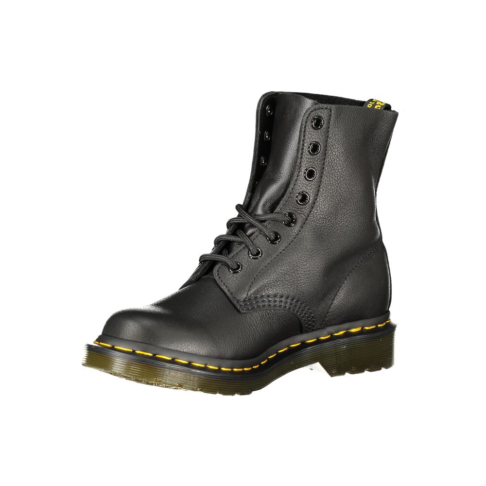 Dr. Martens Schwarzer Polyester-Knöchelstiefel