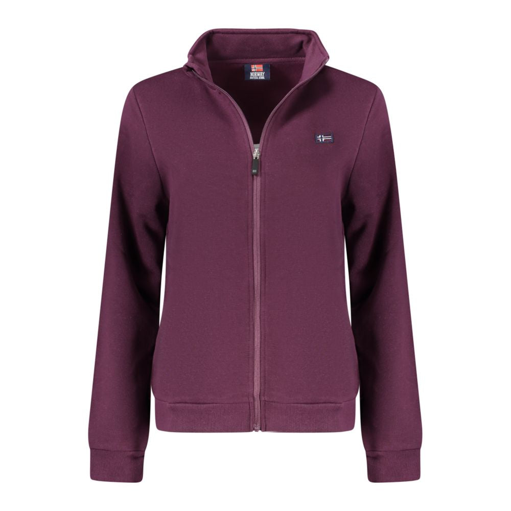 Norway 1963 Lila Baumwoll-Sweatshirt