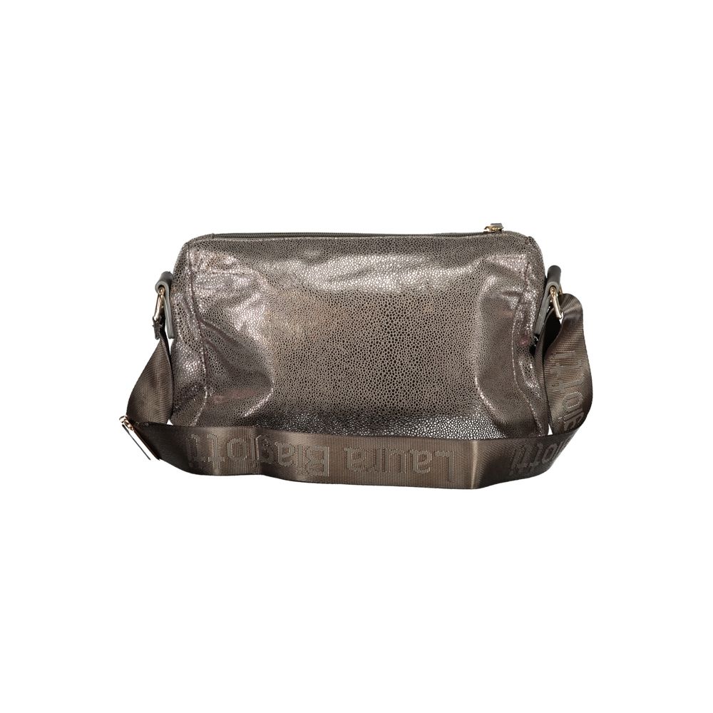 Laura Biagiotti Grau Polyester Damenhandtasche