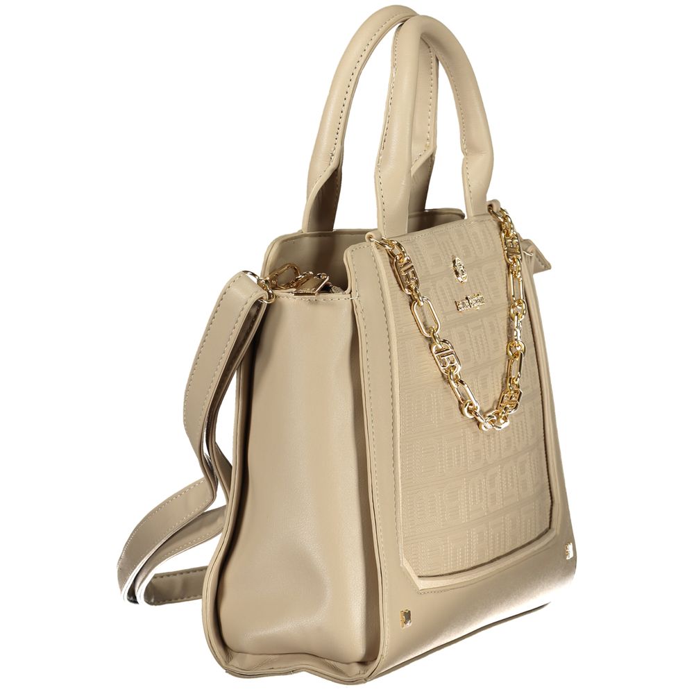 Laura Biagiotti Beige PVC-Handtasche für Damen