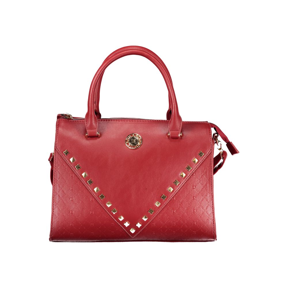 Laura Biagiotti Rote PVC-Handtasche für Damen