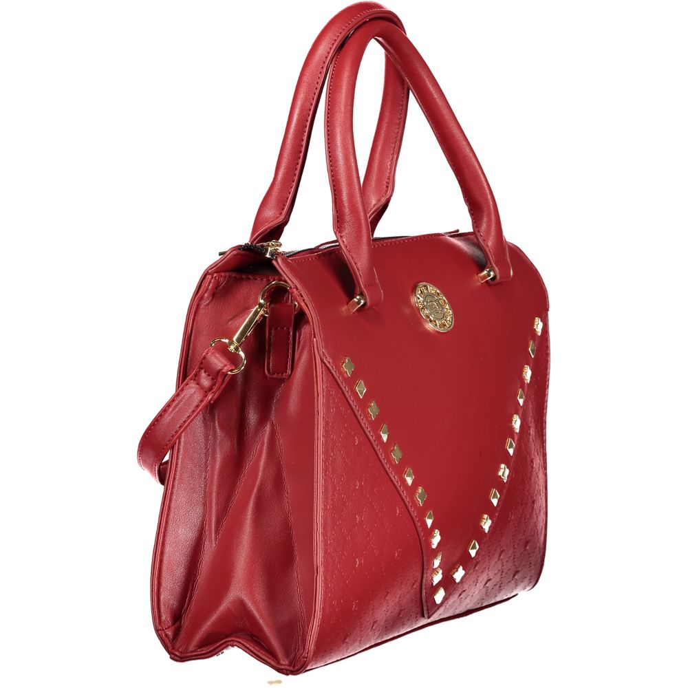 Laura Biagiotti Rote PVC-Handtasche für Damen