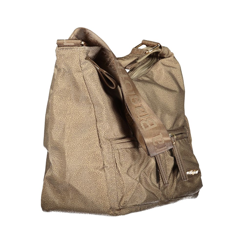 Laura Biagiotti Beige Polyester Damenhandtasche