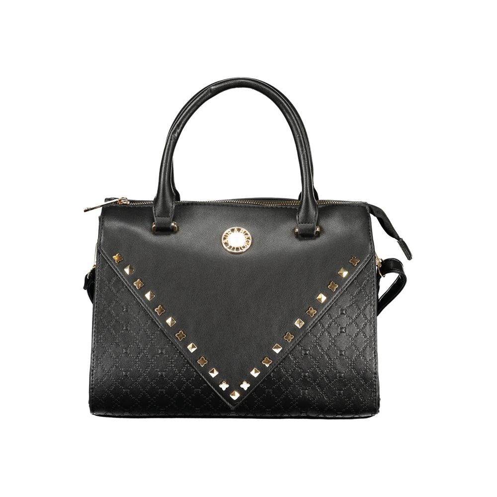 Laura Biagiotti Schwarze PVC-Handtasche für Damen